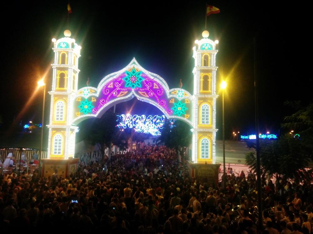 Imagen Multitudinaria inauguración de la Real Feria de La Palma