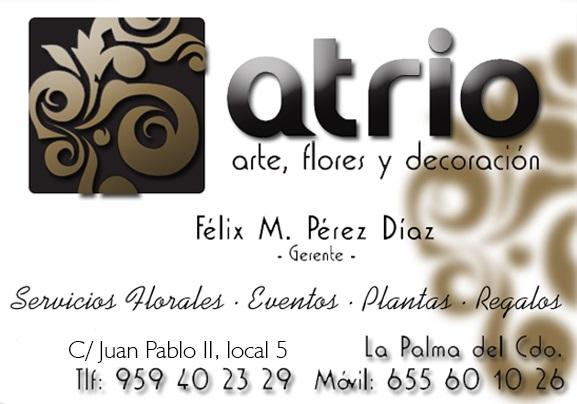 Imagen Atrio. Arte, flores y decoración