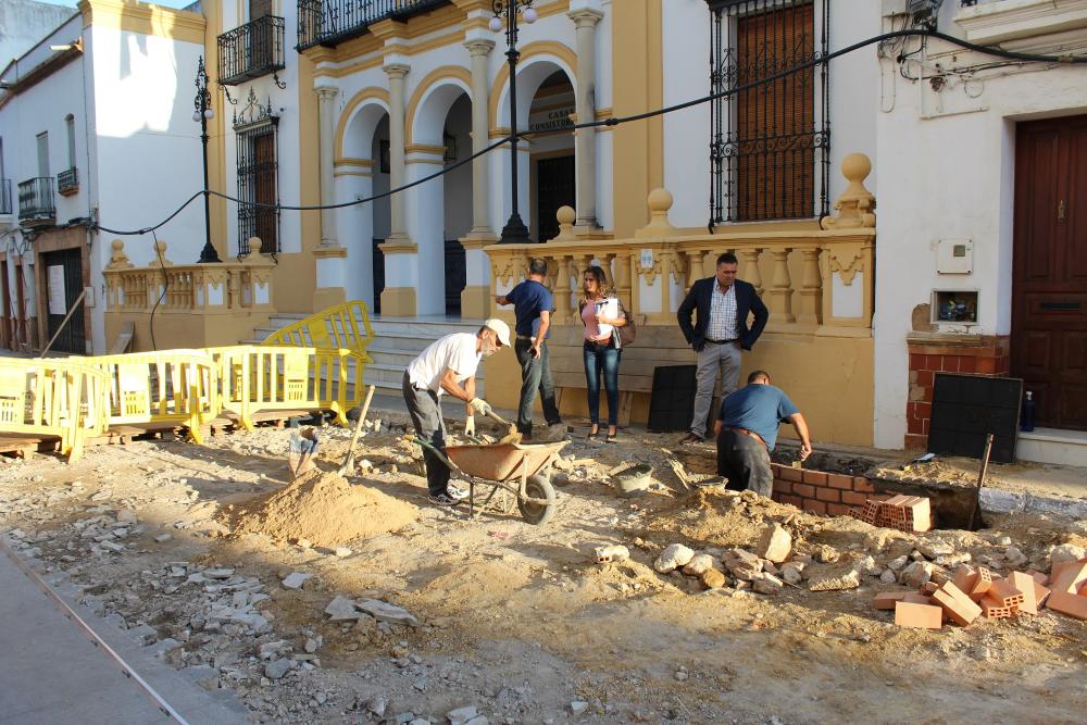 Imagen Comienza la remodelación urbanística de la calle Paulino Chaves.