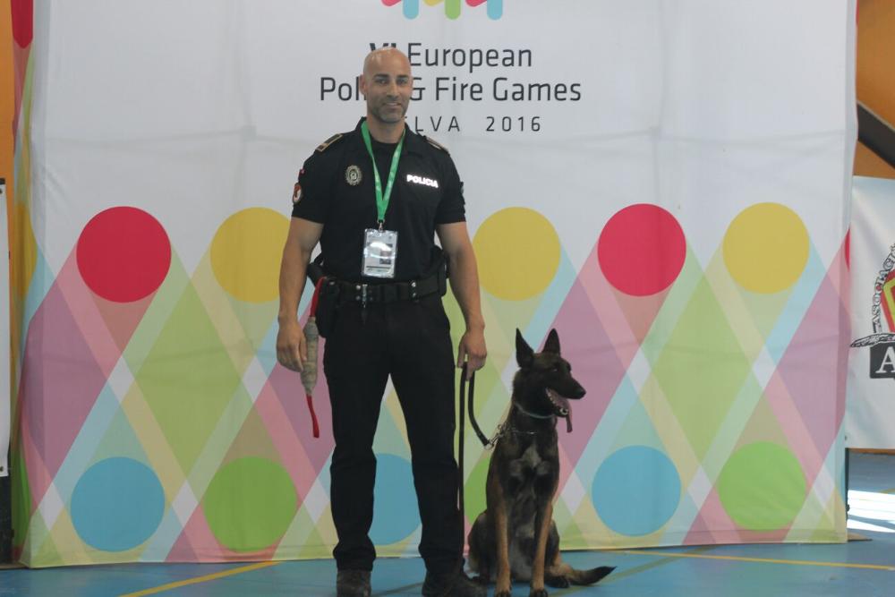 Imagen Raúl Cordero cuarto puesto en los VI Juegos Europeos de Policías y Bomberos