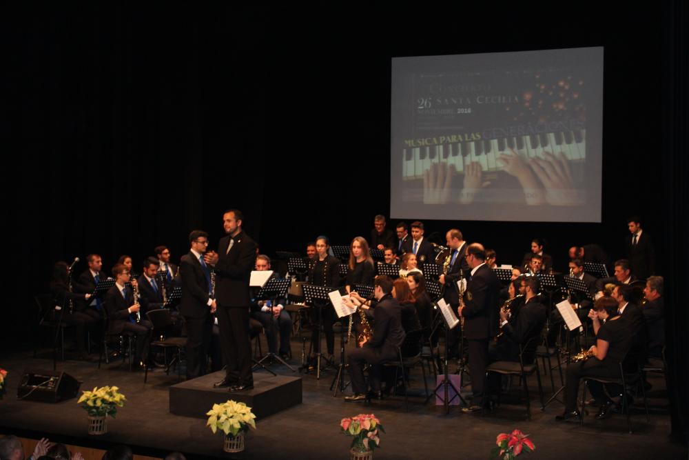 Imagen Éxito del concierto de Santa Cecilia de la Banda Municipal de Música Nuestra Señora del Valle