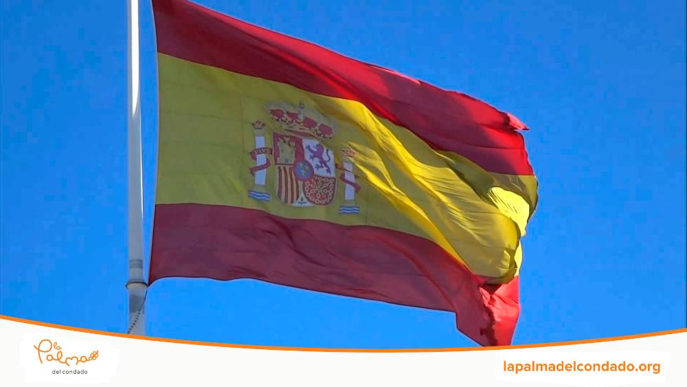 Imagen Este doce de octubre acto del izado de la bandera de España