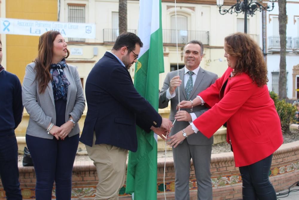 Imagen La Palma iza la bandera de Andalucía para conmemorar el Día de la comunidad