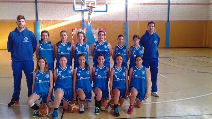 Imagen Maristas de Córdoba, campeonas del triangular infantil femenino de baloncesto