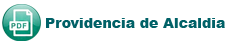 Providencia de Alcaldía