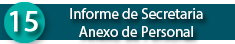 Informe de Secretaría Aprobación de Plantilla