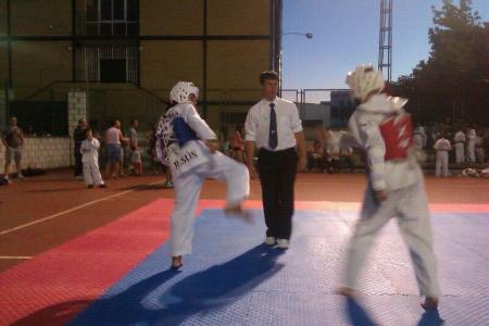 Image El club Kuroi Taekwondo La Palma clausura la temporada con una exhibición.
