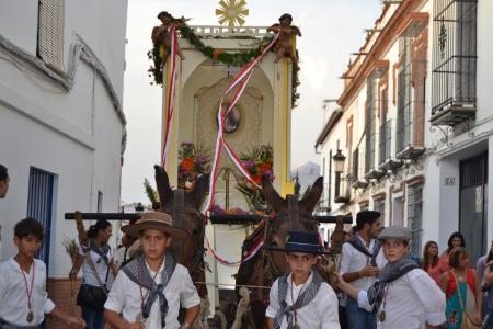 Image La hermandad del Rocío de La Palma celebra la III Romería Infantil