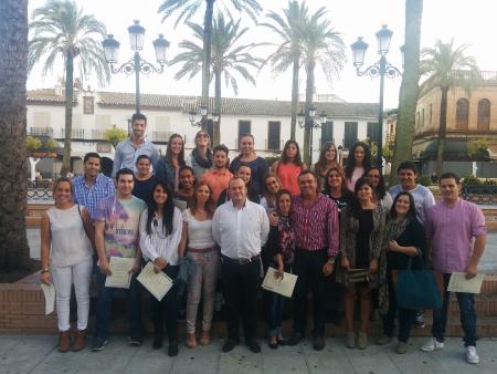 Image El Ayuntamiento entrega los diplomas a los 41 participantes en los cursos de verano de la Concejalía de Juventud
