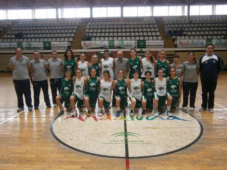 Image María Recio convocada por la Selección Andaluza de Baloncesto.