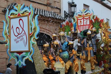 Imagen La Cabalgata de Reyes Magos llena de ilusión las calles de La Palma.