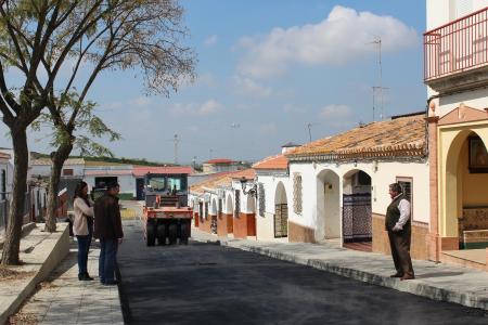 Image A punto de culminar las obras urbanísticas de la Barriada de los Poetas Andaluces con el asfaltado de las calles