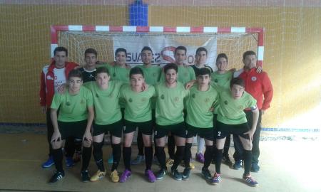 Image El equipo juvenil de fútbol sala supera a Triana en los cuartos de la Copa de Andalucía