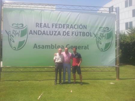 Imagen La Palma C.F. presente en la Asamblea General de la Federación Andaluza de Fútbol