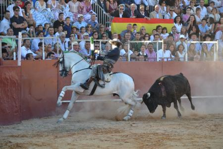Image Todo preparado para la celebración de la gran corrida de toros previa a la Feria.