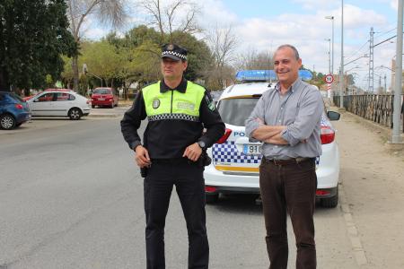 Imagen La policía local se suma a la campaña de la DGT sobre el uso del cinturón de seguridad
