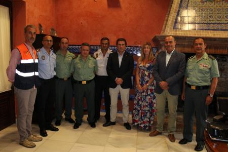 Imagen Reunida la Junta Local de Seguridad para prevenir y garantizar el buen desarrollo de la Feria de La Palma