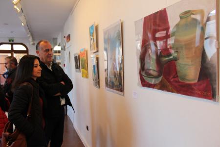 Image Los alumnos del taller de pintura “Acuarelas” organizan su primera exposición