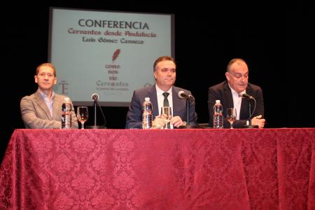 Imagen Gómez Canseco pronuncia la conferencia Cervantes desde Andalucía