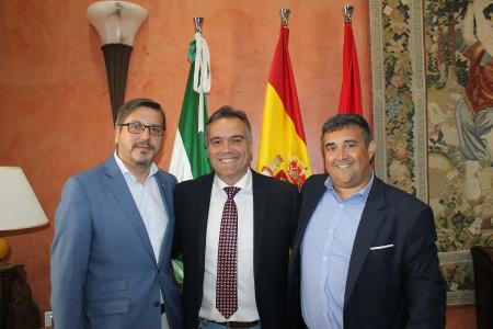 Imagen El viceconsejo de Cultura, Alejandro Romero, y el delegado territorial, José Manuel Correa, se comprometen con los proyectos culturales...