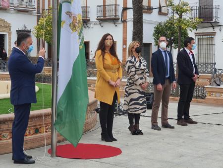 Imagen La Palma dedica el Día de Andalucía a todos los afectados por la pandemia.