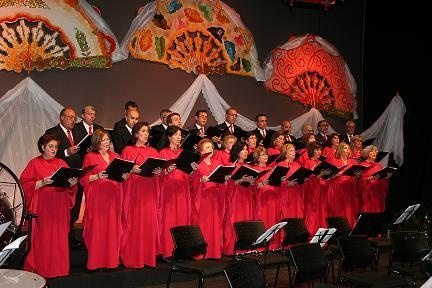 Imagen La Coral Polifónica de La Palma ofrece un concierto en la plaza del Corazón de Jesús.