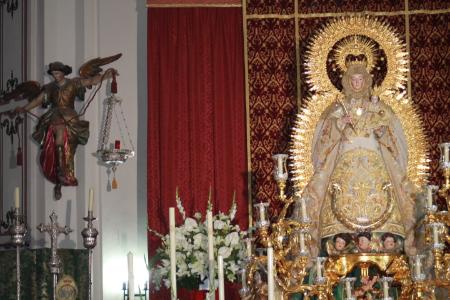 Imagen Todo a punto para la función y procesión de la Virgen del Valle