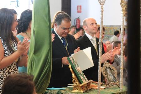 Imagen La Hermandad de la Virgen del Valle solicita al alcalde la inclusión en el escudo de La Palma del título de Mariana Ciudad
