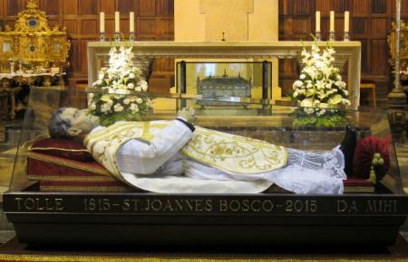 Image Las reliquias de San Juan Bosco permanecerán 16 horas en La Palma y en ningún momento estarán solas