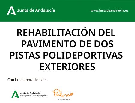 Image REHABILITACIÓN DEL PAVIMENTO DE DOS PISTAS POLIDEPORTIVAS EXTERIORES
