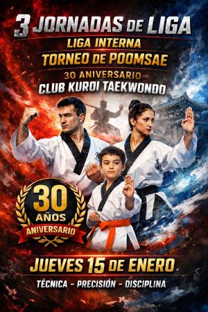 Image TAEKWONDO: LIGA INTERNA POOMSAE
