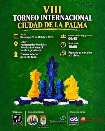 Image VIII TORNEO INTERNACIONAL DE AJEDREZ