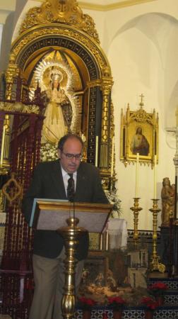 Image El periodista y escritor Ángel Pérez Guerra pronuncia un comprometido Pregón de Navidad en el Valle