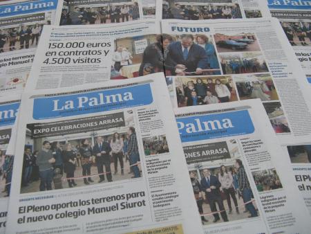 Image Ya está en la calle el número 8 del periódico municipal LA PALMA