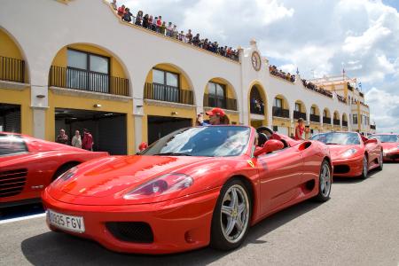 Imagen La historia de Ferrari desfilará por Monteblanco