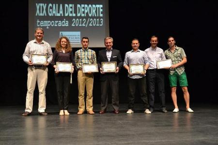 Imagen La Gala del Deporte reconoce a La Palma C.F. con el galardón al mérito deportivo por su ascenso a Tercera