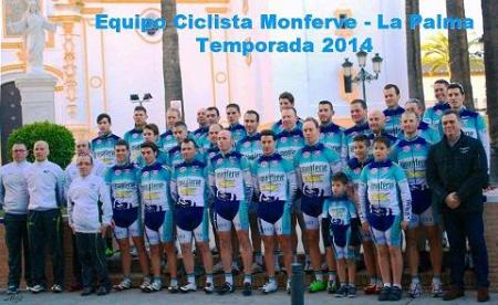 Imagen El equipo ciclista Monferve-La Palma se presenta con el afán de realizar una brillante temporada
