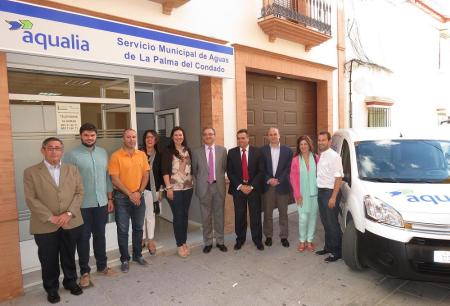 Imagen El Alcalde de La Palma inaugura oficialmente las nuevas oficinas del Servicio de Aguas